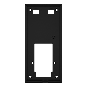 Suporte para videoporteiro - Específico para Akuvox AK-S535 - Medidas: 210 (Al) x 100 (Lg) x 15 (Fd) mm - Fabricado em aço galvanizado - Montagem na superfície - Fácil instalação