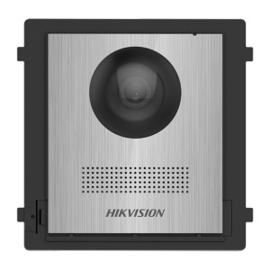 Système vidéo IP en acier inoxydable - 2 MPX Chamber | Aucun bouton - Audio bidirectionnel - Application mobile via le moniteur - APT pour IP65 extérieur - Assemblage modulaire: PoE
