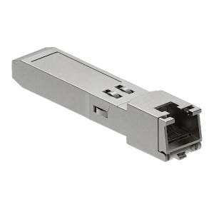 Teltonika módulo transceptor SFP a cobre RJ45 - Taxa de velocidade de dados de 1.25 Gb/s - Conector fêmea padrão RJ-45 integrado - Distância operacional por cabo até 100 metros - Estrutura metálica para redução de ruídos EMI - Rango de temperatura industr