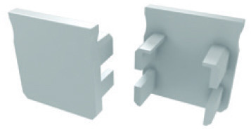 Topo Plastic. Branco P/Perfil YORK