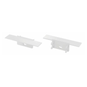 Topo Plastico Branco P/Perfil HIRO