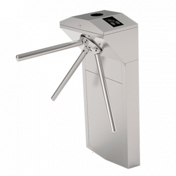 Torniquete de acceso bidireccional - 3 brazos giratorio - Cronograma, alarma e modos de apertura - Dimensiones do espaciado 550 mm [%Varilla%] mm | Fortaleza ajustable - Fabricado em acero inoxidable SUS304 - Compatible con sistemas de terceros