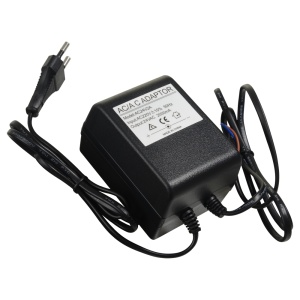 Transformador AC/AC - Entrada AC 220 V - Saída AC 24 V 2 A - Comprimento de cabos 1 m - 90 (Al) x 65 (Lg) x 55 (Fd) mm - 773 g