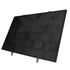 TSUN Kit Solar Spider Angled - Panel Full Black 400W - Microinversor MS400 400W - Suporte de montagem na parede - Ligação WiFi - Permite conectar até 11 kits em conjunto