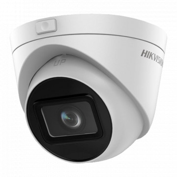 TURRET CAMERA IP HIKVISION - GAMA CORE | MicroSD 256 GB - 2 MP | Motorized Lens 2.8 ~ 12 mm - IV 30 m | DWDR | Movement Detection 2.0 - POE | H.265+ | IP67 | Alarms | Audio - Web, CMS Software, Smartphone and NVR