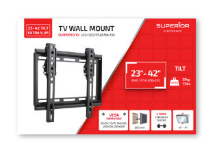 TV Support-23-42 TILT EXTRA SLIM
