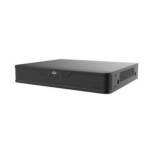 Videogravador 5n1 Uniview - Gama Easy - 4 CH HDTVI / HDCVI / AHD / CVBS + 2 extra IP - Áudio / Alarmes / HDMI 4K - Admite 1 disco rígido