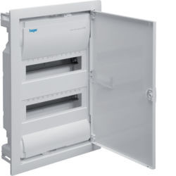 VU24EP - RETOUR ENC. Porte opaque 2 files d'attente 24m Hager Ean: 3250616614383