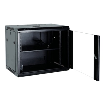 Wall Rack Cabinet - up to 6U 19 "Rack - up to 100 kg load - with ventilation and cable garnishes - depth 600 mm