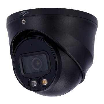 Wizsense Black X -Security Tower Chamber IP - 4 mégapixels (2688 × 1520) - 2,8 mm Lens - Poe | H.265 + - Microphone Incorporé | Micro SD jusqu'à 256 Go - Fonctions intelligentes: Double éclairage intelligent