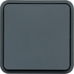 WNA020 - CUBYKO - Simple button, gray Hager Ean: 3250617174206