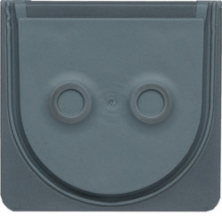 WNA690 - Cubyko - Prohibido p/ 2 cables, gris HAGER Ean:3250617174909