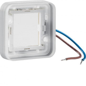 WNA698 - Cubyko - Blue Luminous Rim, 12/24V Hager Ean: 3250617176989