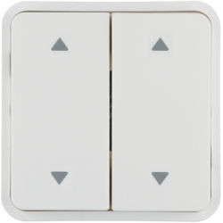 WNT974B - Llave 2x Cubyko Knx p/ 2 víveres, br HAGER Ean:3250617178891