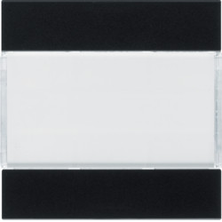 WXE302N - Tecla x2 gallery KNX, preto HAGER EAN:3250618500066