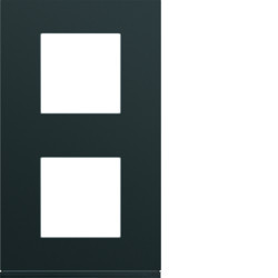 WXP0242 - Galerie 2x2m Tableau x2 Vert. 71 mm, Black Hager Ean: 3250617199469