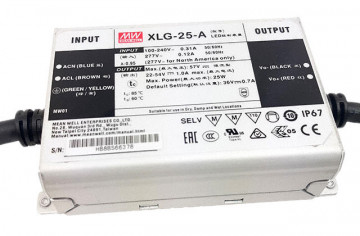 Xlg-25-A 202535.443 - Conducir CC Led Significar Bien IP67 22-54Vdc 250-1050mA Xlg-25-A 1un