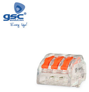 001105522 - 8433373055223Saco 5u Conector de enmienda 3 enchufe 0,75-2,5mm
