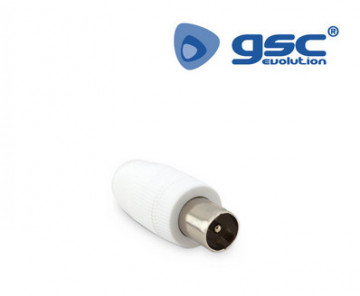 002600902 - 8436021949028Conector masculino derecho a TV