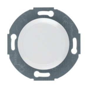 100920 - 1930/Glas - espejo ciego, blanco HAGER Ean:4011334214908
