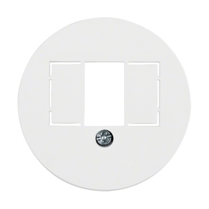 1040 - 1930/Glas - espelho USB/altif, branc HAGER EAN:4011334003205