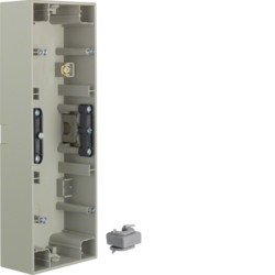 10537004 - K.1/K.5 - cx. superf. x3 horz., inox lac HAGER EAN:4011334275640