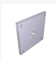 119RIG421 - 8050456037787 - CHAPA FIXAÇÃO MOTORREDUTOR - G3000