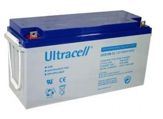 12 V 150AH Gel Akku (485 x 170 x 240 mm) - Ultracell