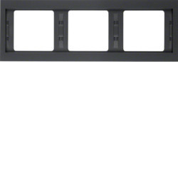13737006 - K.1 - Table X3 Horiz., Anthracite Mate Hager Ean: 4011334297635