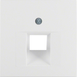14071909 - S.1 / B.X - Miroir RJ45 Simple, White Mt Hager: 4011334222132