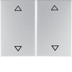 14357203 - k.1/k.5 - Double key 4 arrows, aluminum Hager EAN: 4011334377900