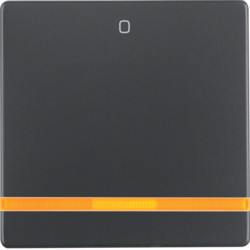 16246086 - Q.x - tecla "0" c/visor, antracite HAGER EAN:4011334380160