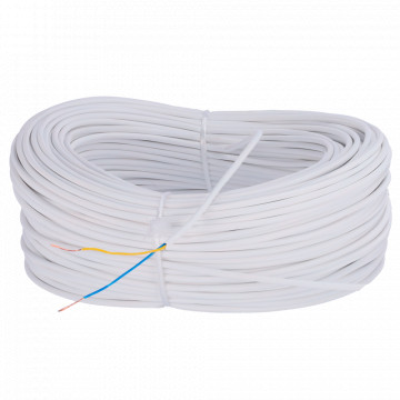 2 Conductors - Flexible electrolytic copper conductor Class 5 - isolation and coating of polyolefins LSH0. - 100 meter coil - CPR ECA certificate - minimum loss