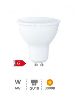 200621029 - 8433373059153Lâmpada LED dicroico 6W GU10 3000K ajustable