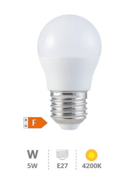 200690034 - 8433373056787Lâmpada LED esférico 5W E27 4200K
