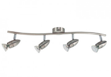 202000029 - 8433373072176SPOT LINEAR QUADRUPLE FOR KEGLA ceiling GU10 NICKEL SERIES