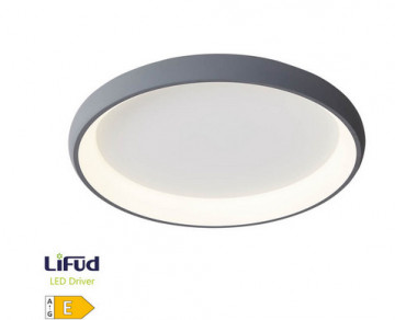 203605078 - 8433373069220Plafon LED redondo Simón 46W 4000K Gris