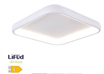 203605079 - 8433373069237Plafon LED cuadrado Simón 51W 4000K Blanco