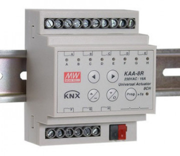 219634.380 - Module moyen moyen knx 8 quitte 10a / ch. Kaa - quant. fourni = 1 un