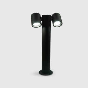 24195 – GU10-LED-Gartenpoller mit 2 IP-Lampen
