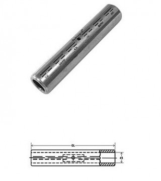 293554 - AL DIN Connecteur d'établissement 46341 SM 150 mm² 1UN