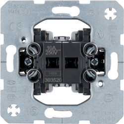 303520 - Double commutateur pour ESTORES, 10A 250V HAGER EAN: 4011334023371