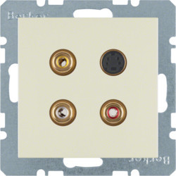 3315328982 - S.1/B.X - 3xRCA -Diagramm+S -Video, Hager Ean Creme: 4011334341550