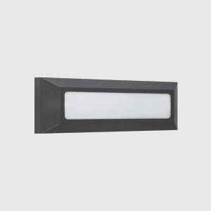 38048 - Aplique LED de parede CCT3 3W Andracite IP65