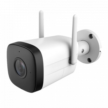 4-Megapixel-WLAN-IP-Kamera – 1/3 Zoll Progressive Scan CMOS – H.265+-Komprimierung – 2,8-mm-Objektiv – IR-LEDs Reichweite 30 m – WEB, DSS/PSS, Smartphone und NVR