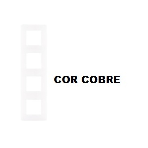 42940 TCO ESPELHO QUÁDRUPLO COBRE 5603011643089
