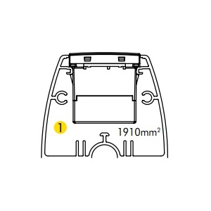 45380 SAL FONTE DE ALIMENTAÇÃO 15V 5W - 2 MÓD ALUMINA 5603011594916