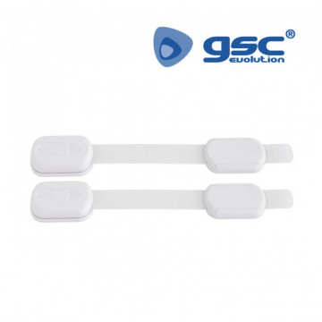 500070004 - 8433373015494Pack 3 Fechos de segurança ajustáveis para portas