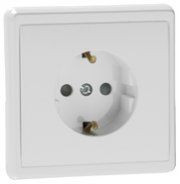 50138 CPR SCHUKO MONOBLOCO WITH 5603011071042 SILVER OUTTER