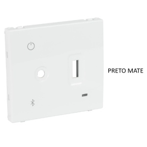 50856 PMS CENTRO P/ CENTRAL USB+BT+3,5MM PRETO MATE 5603011646653